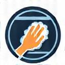 Image representing hand washing step